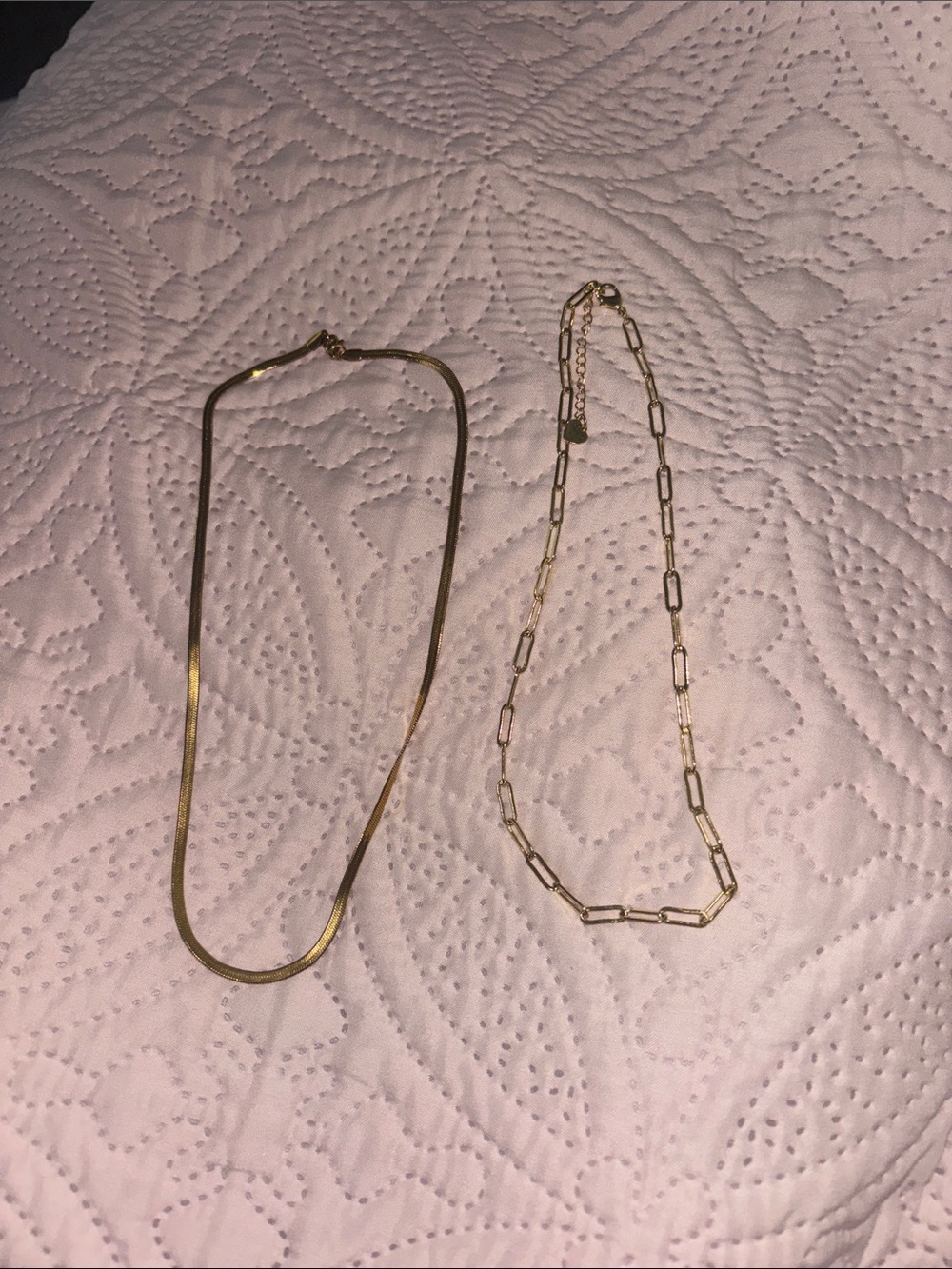 Evry jewels gold necklace set